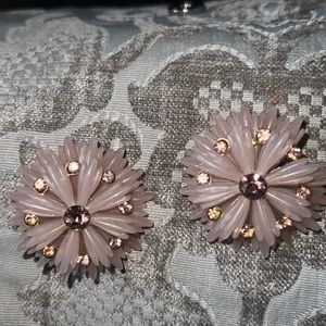 Vintage clip on earrings